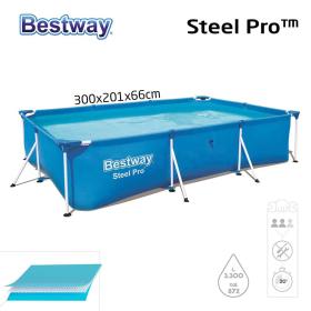 مسبح Bestway مستطيل Steel Pro™ 300×201×66 سم