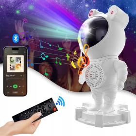 بروجكتور نجوم ومجرة بـ17 وضعية وصوت بلوتوث مع ريموت