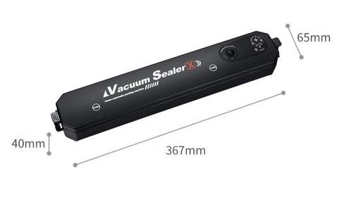 آلة إحكام أكياس البلاستيك الغذائية للتخزين مع 10 أكياس مجانية.