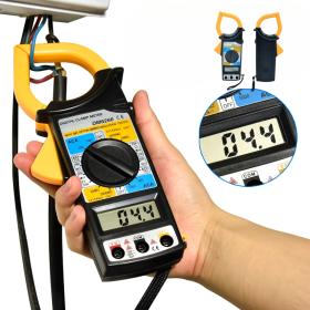 جهاز قياس رقمي محمول DM-6266 متعدد الوظائف بملقط مدمج.